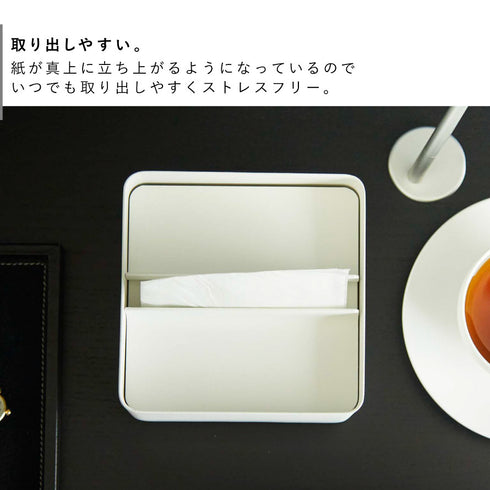 蓋付きハーフティッシュケース タワー.|s5